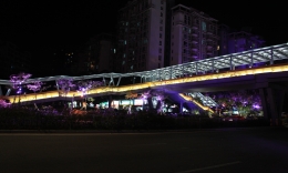 深圳前海路星光大道景观照明